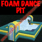 florida arcade game inflatable foam dance pit