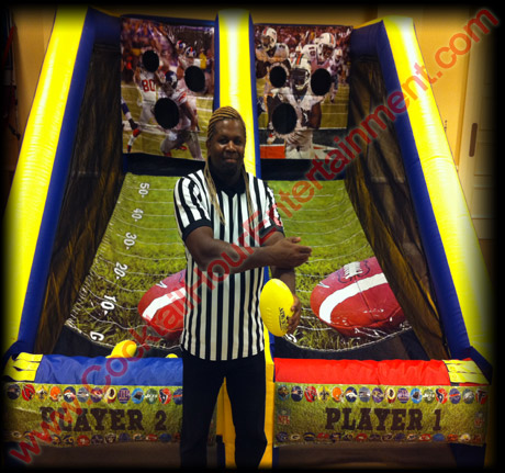 football arcade game rental