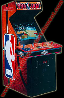 nba jam arcade game rental