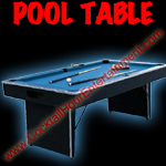 florida arcade game pool table rental